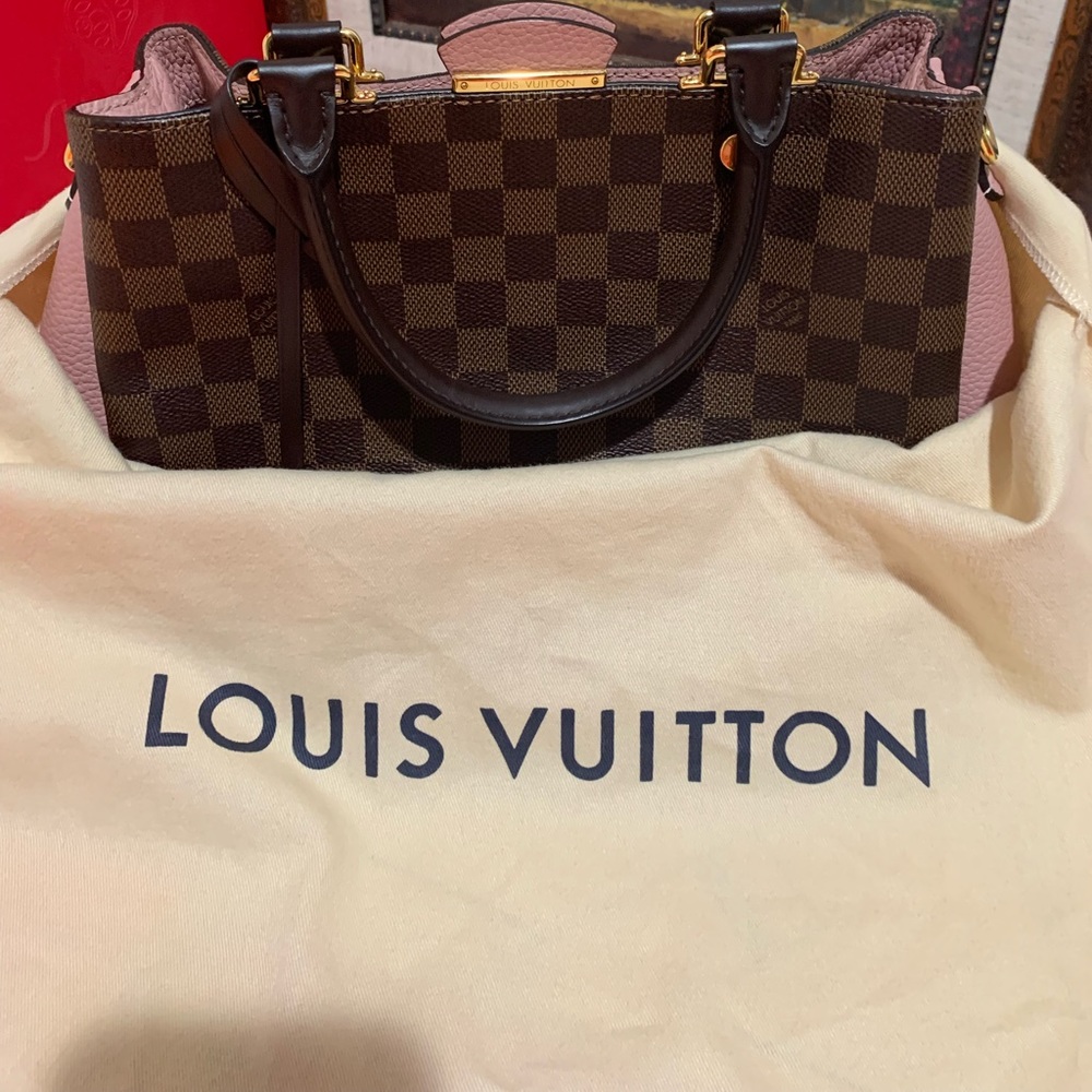 ✅SOLD✅Louis Vuitton🔥Brittany crafted of damier ebene canvas satchel